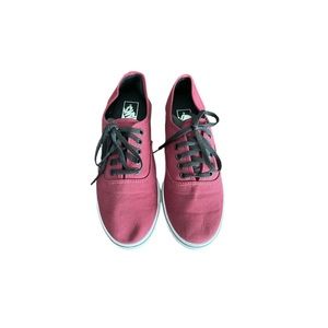 Maroon Vans - Size 8